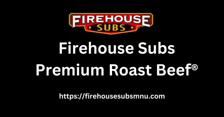 Firehouse Subs Premium Roast Beef®